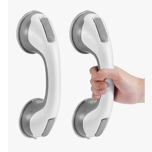 New Never Used. White and Gray Suction Grab Bars